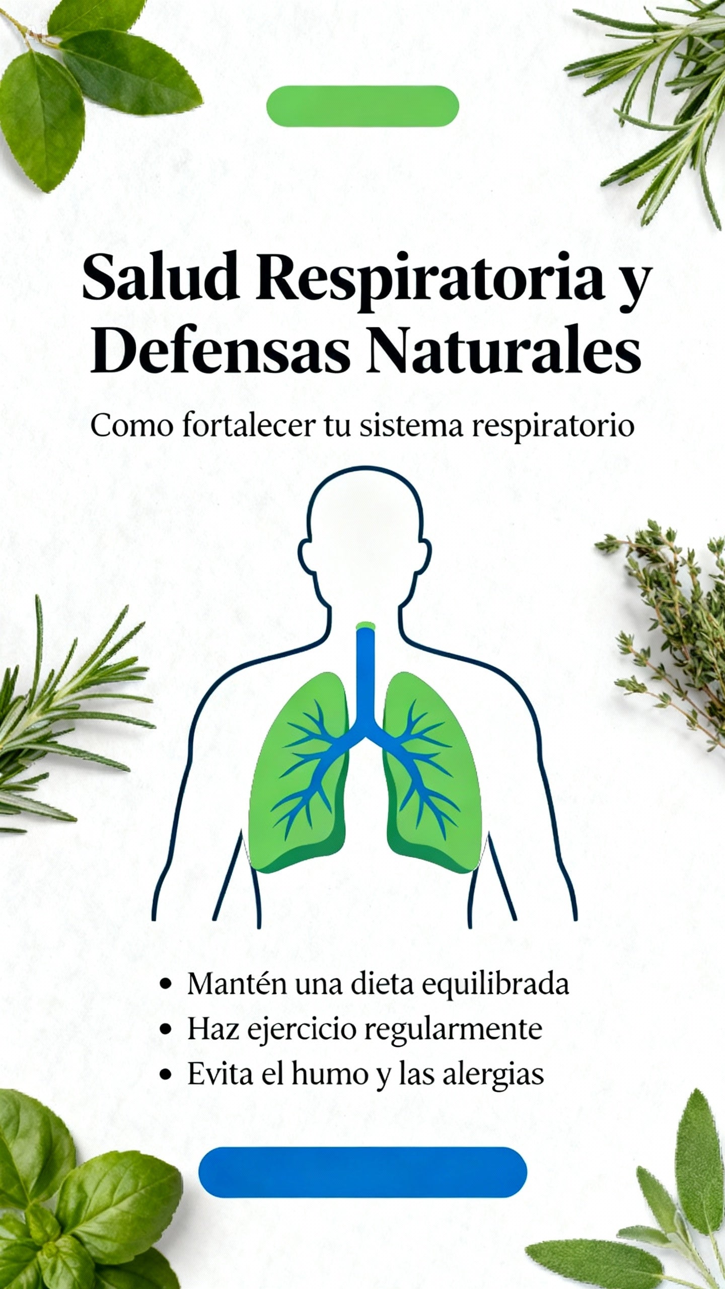 Salud Respiratoria y Defensas Naturales