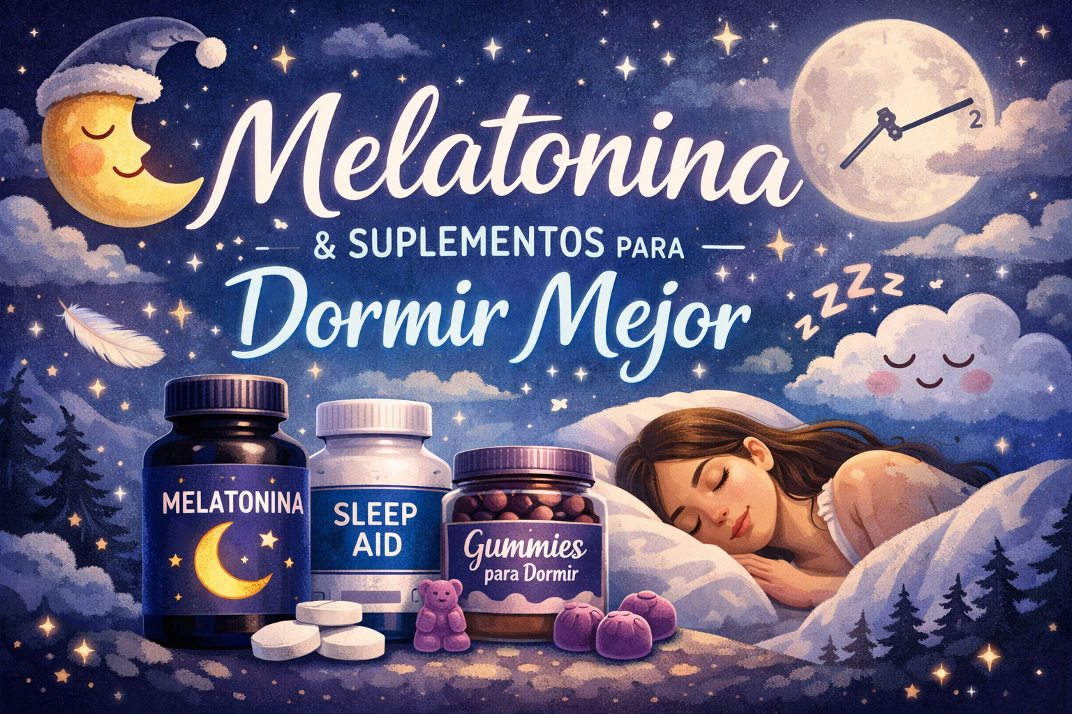 Melatonina y Suplementos para Dormir Mejor