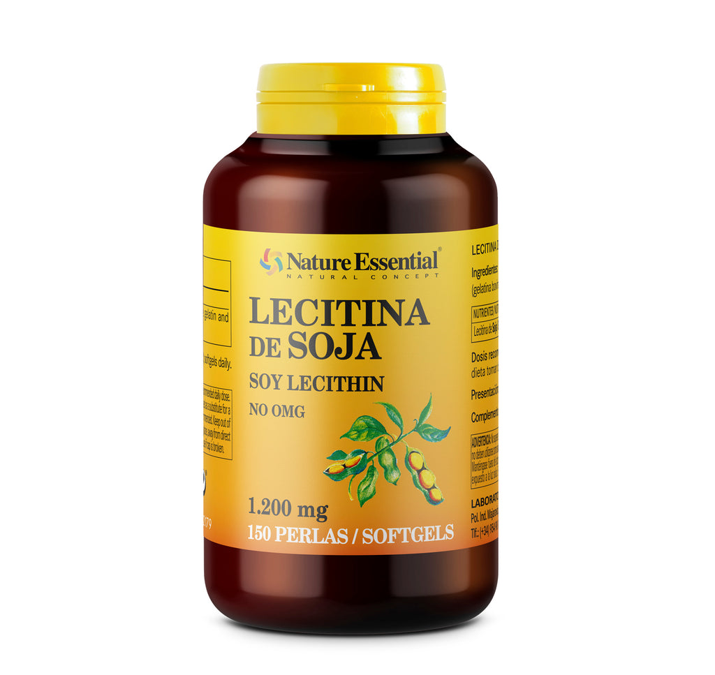 Lecitina de soja 1200 mg. 150 perlas