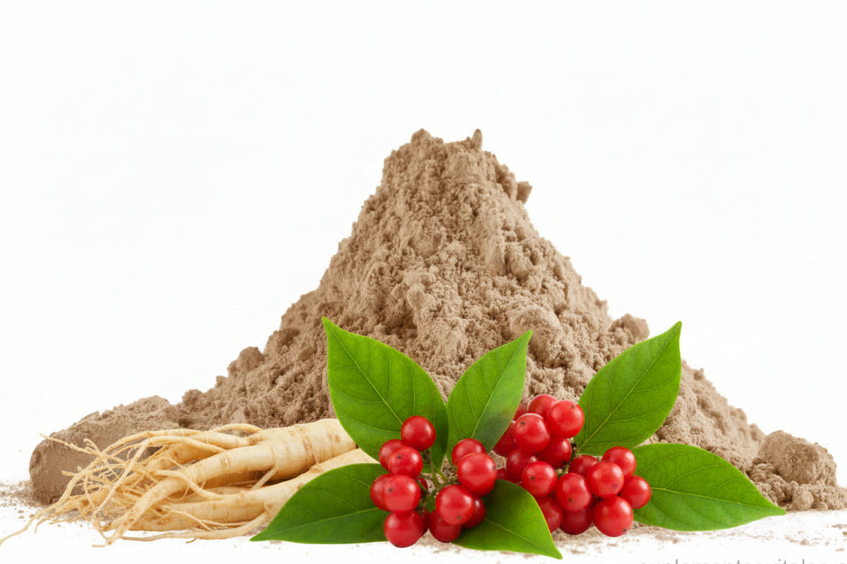 Ginseng y Guaraná 400mg - Energía Natural y Concentración | 50 Cápsulas