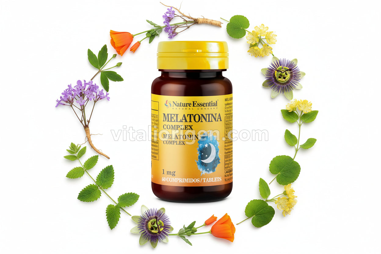 Melatonina 1 mg. (complex) 60 comprimidos