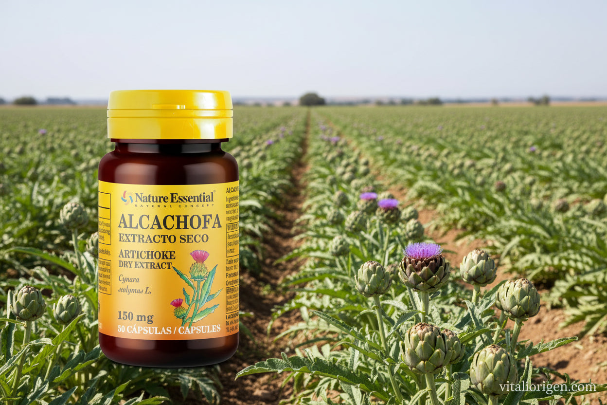 Alcachofa 150 mg. (Extracto seco) 50 cápsulas