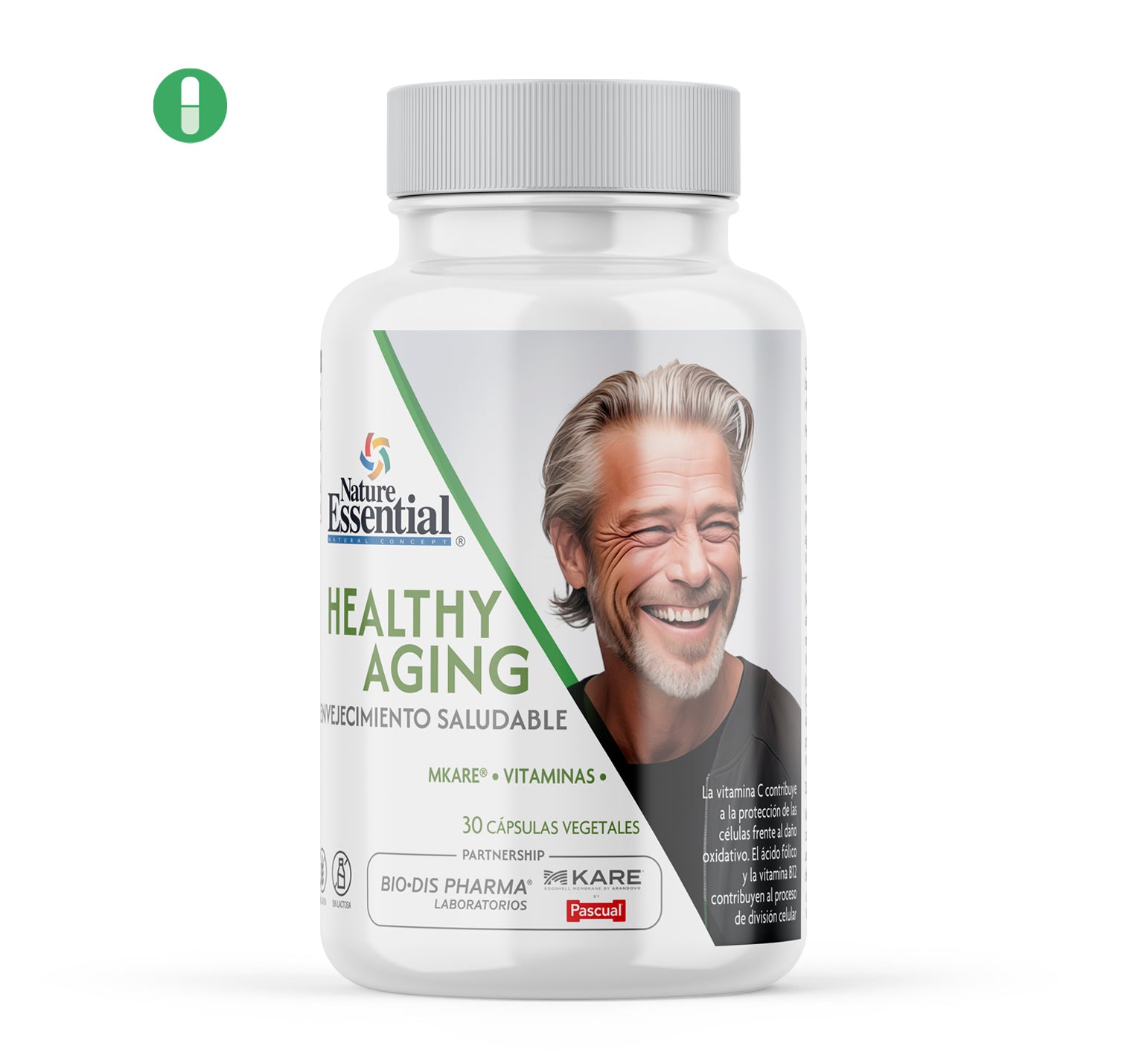 (MKare®) Healthy aging envejecimiento saludable 30 cápsulas