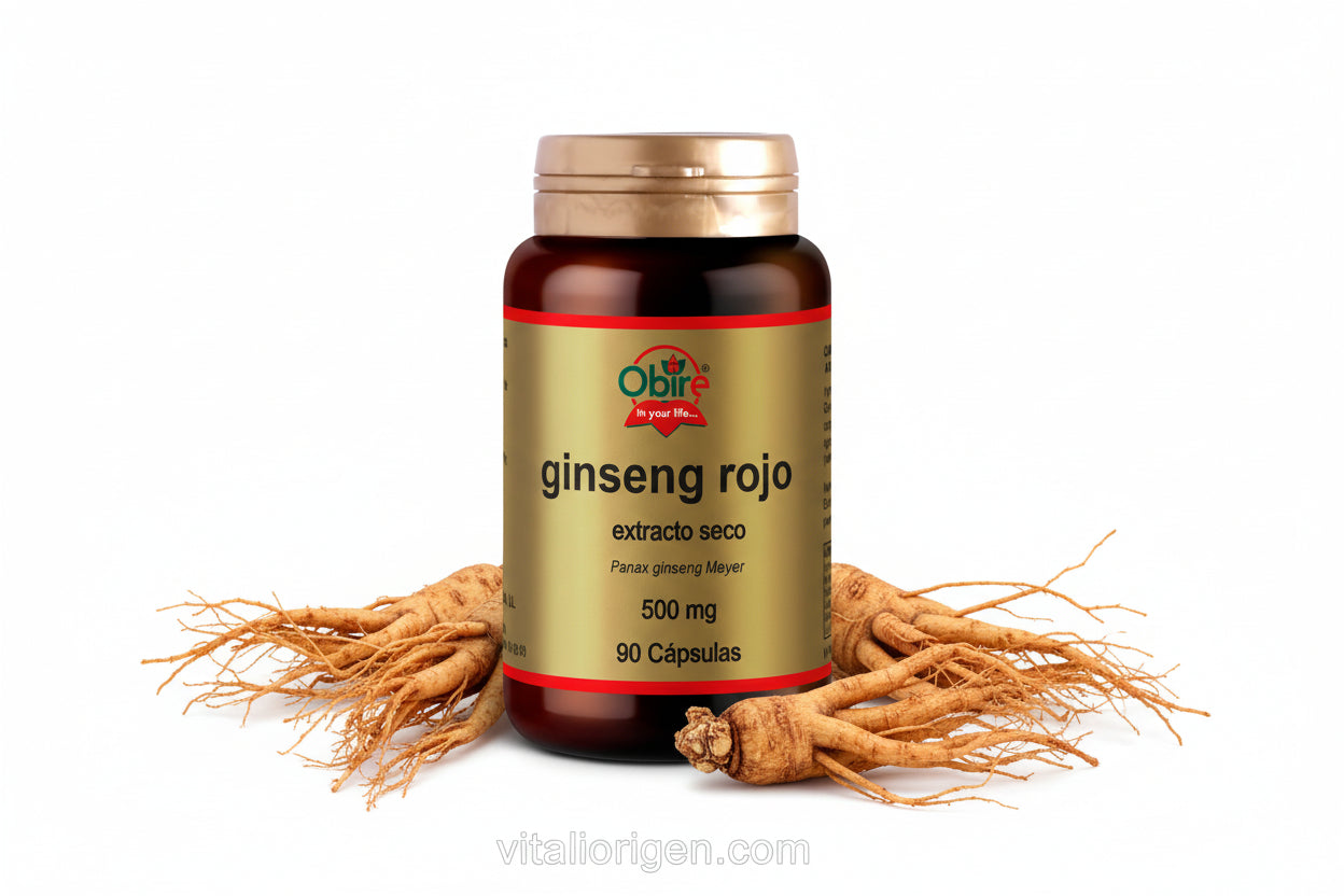 Ginseng rojo 500 mg. (ext. seco ) 90 cápsulas