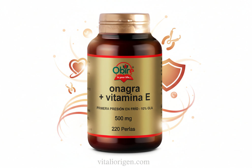 Aceite de onagra 500 mg. 220 perlas