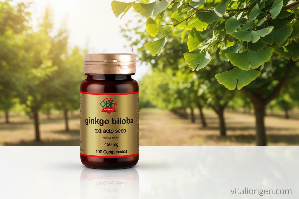 Ginkgo biloba 450 mg. (ext. seco) 100 comprimidos
