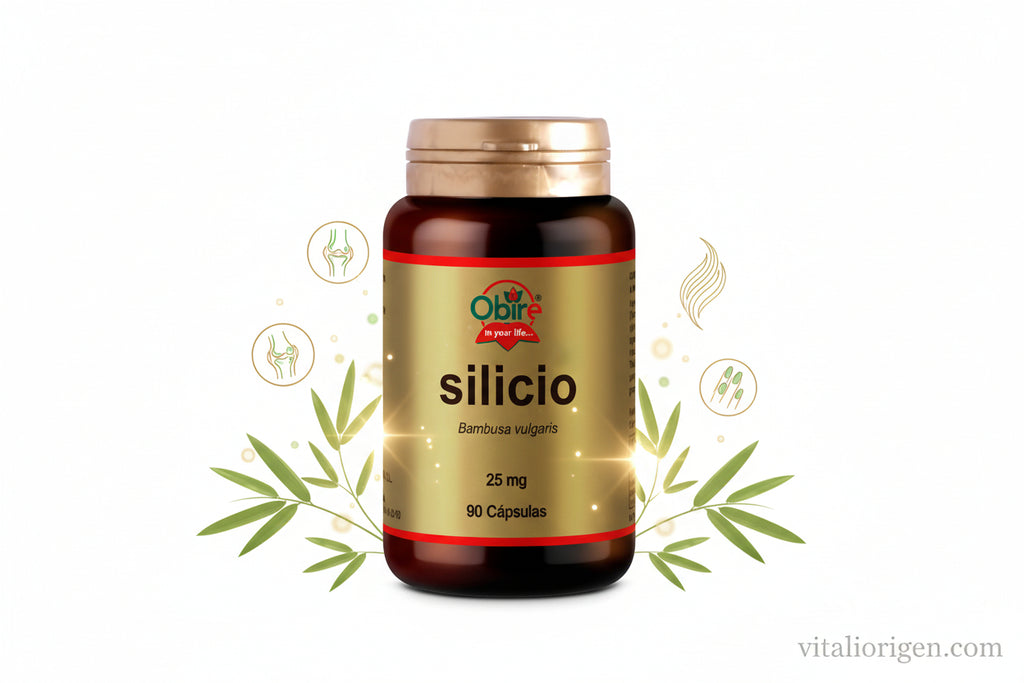 Silicio 25 mg. 90 cápsulas