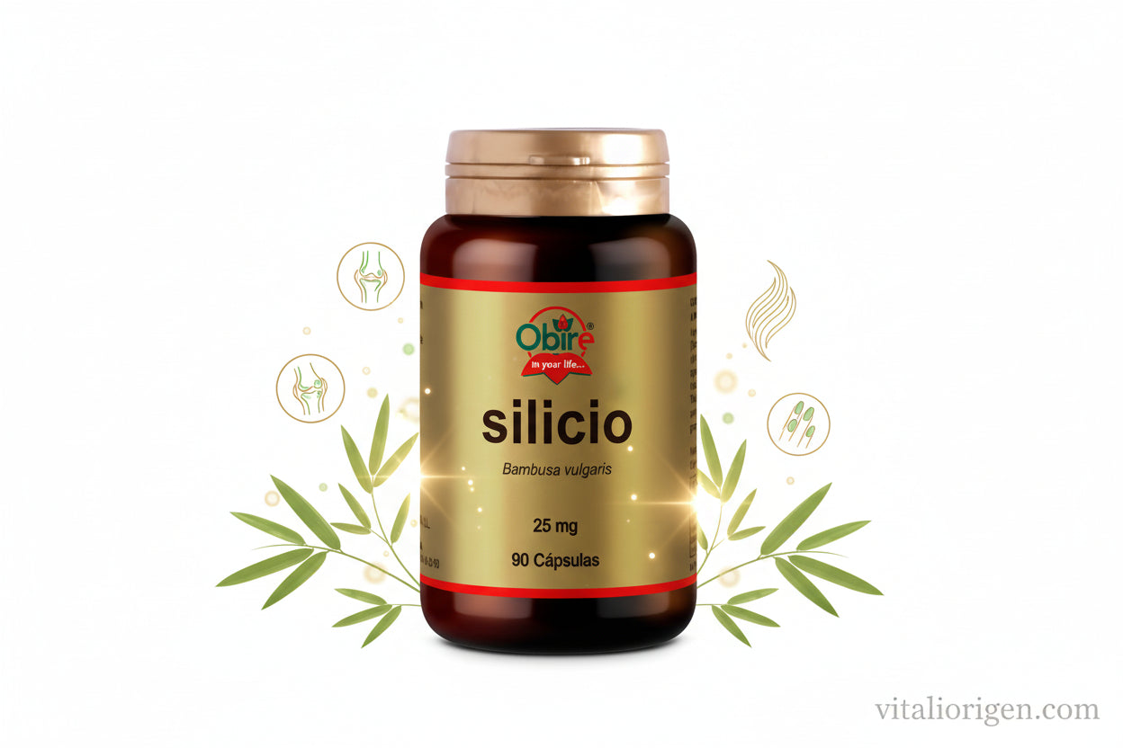 Silicio 25 mg. 90 cápsulas