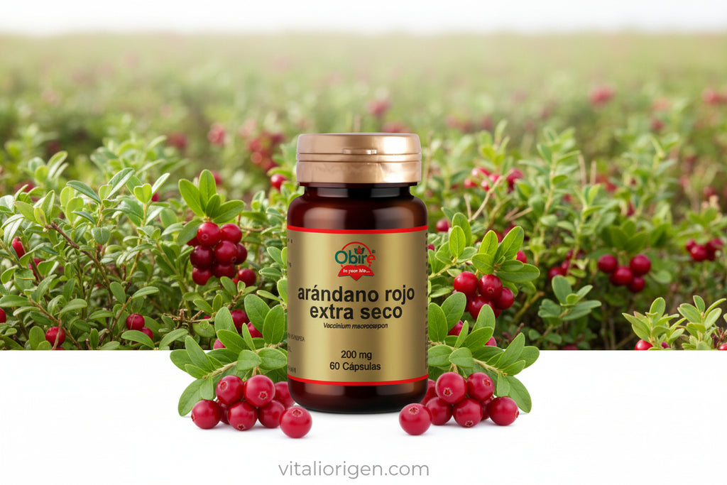 Arandano rojo 5000 mg. (Extracto seco 200 mg.) 60 cápsulas