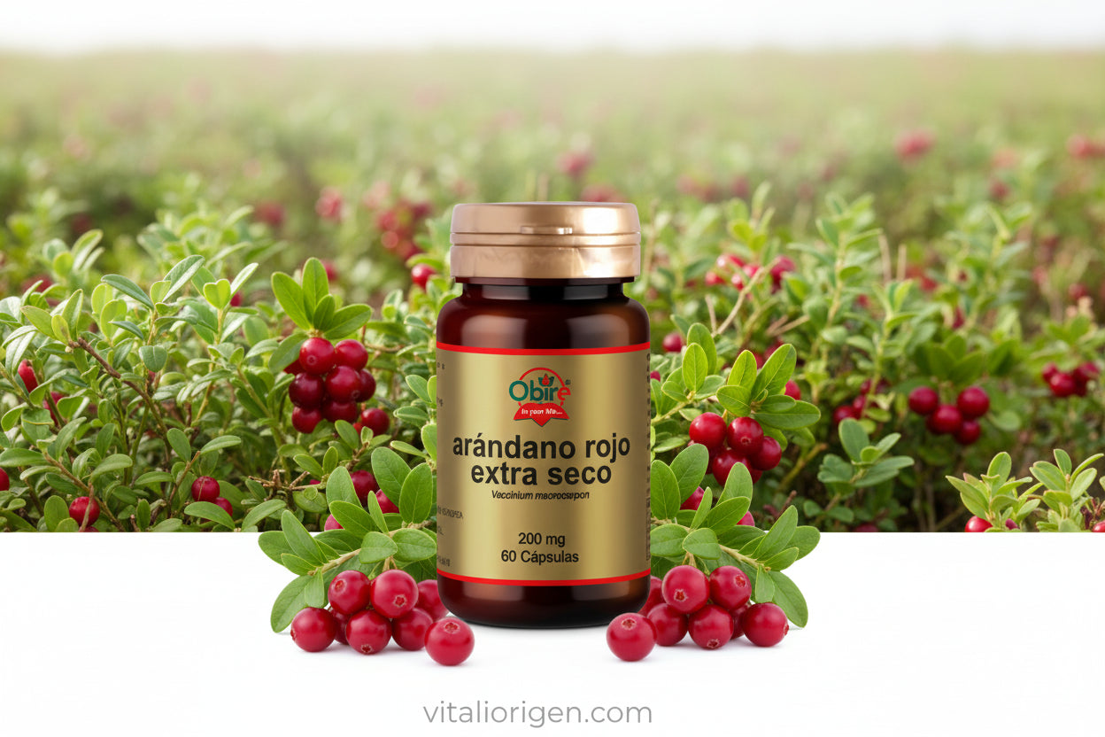 Arandano rojo 5000 mg. (Extracto seco 200 mg.) 60 cápsulas