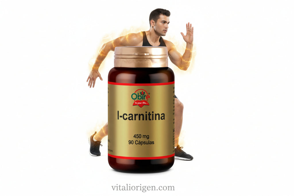 L-carnitina 450 mg. 90 cápsulas