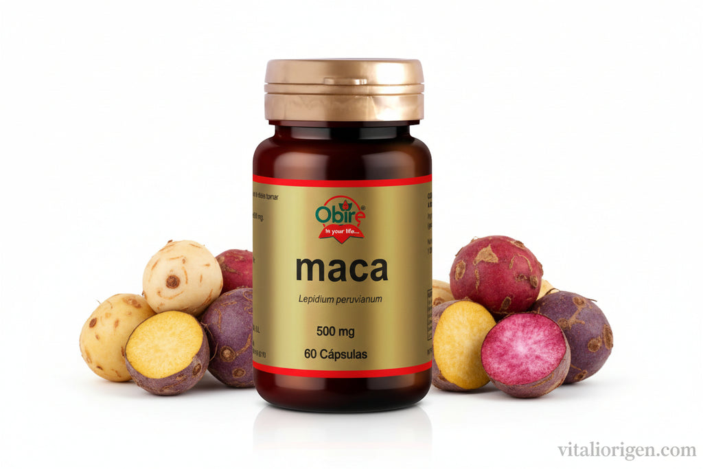 Maca 500 mg. 60 cápsulas