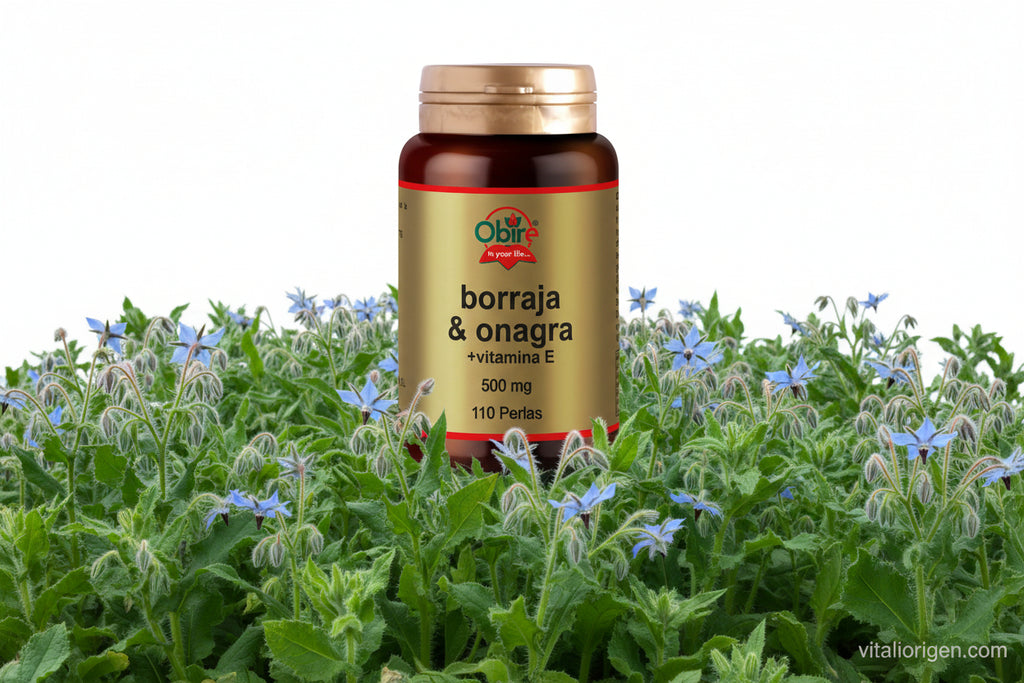 Borraja & onagra 500 mg. 110 perlas