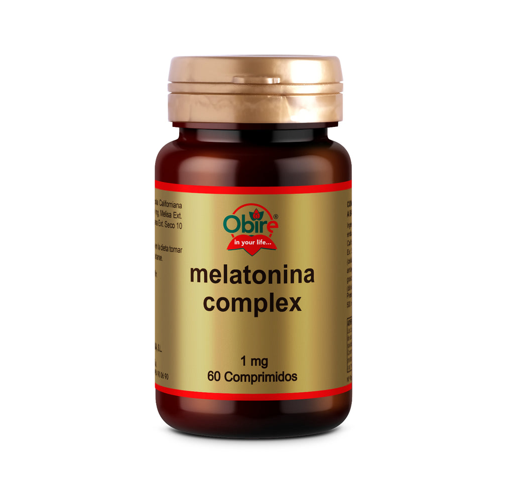 Melatonina 1 mg Complex - 60 Comprimidos para Dormir Mejor