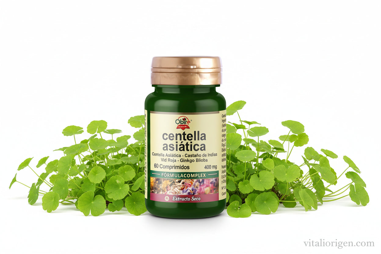 Centella asiatica (complex) 400 mg. (ext. seco) 60 comprimidos