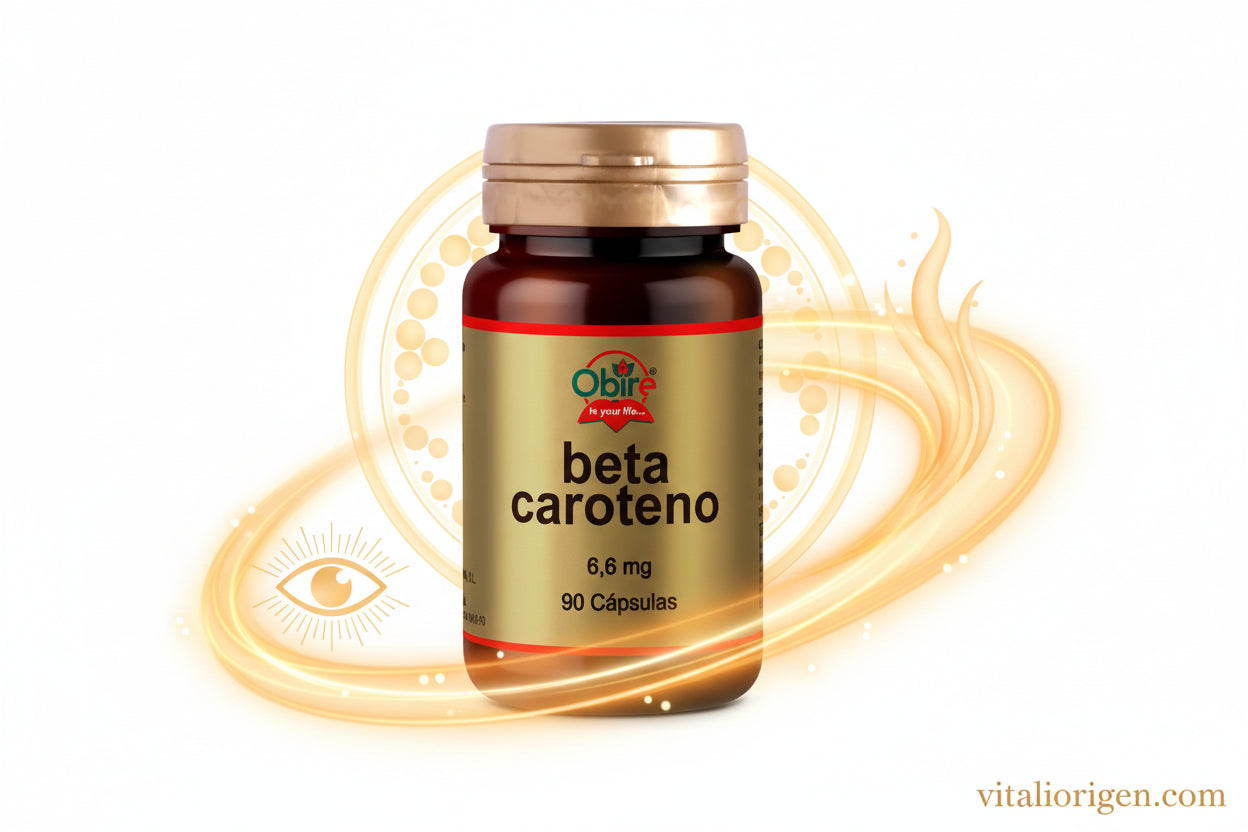 Beta-caroteno 6,6 mg. 90 perlas