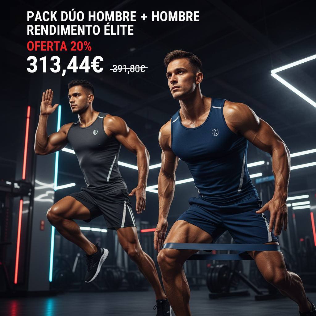 Pack Dúo Hombre + Hombre Rendimiento Élite - Oferta 20%