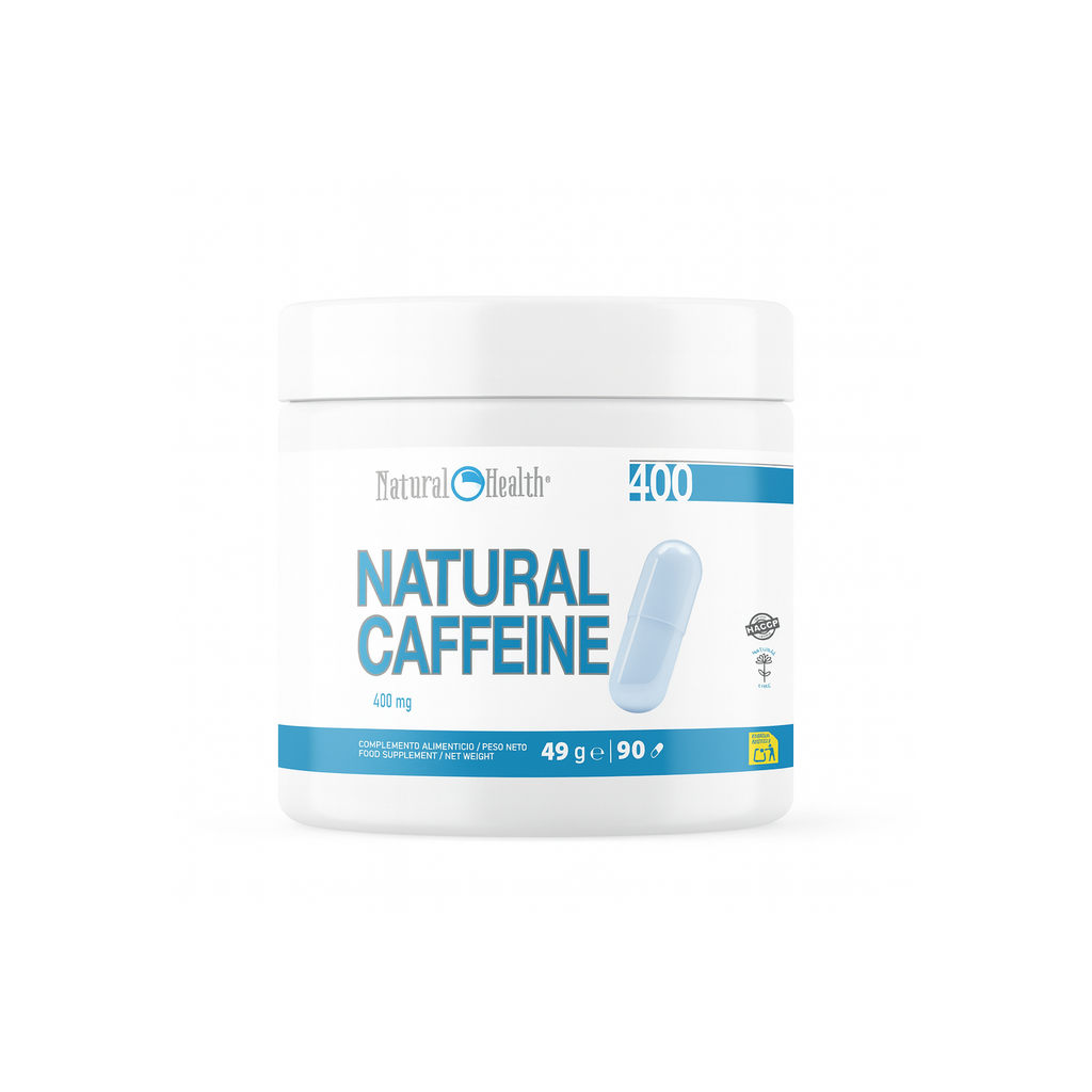 Natural Caffeine | Cafeína Natural | 90 Cápsulas