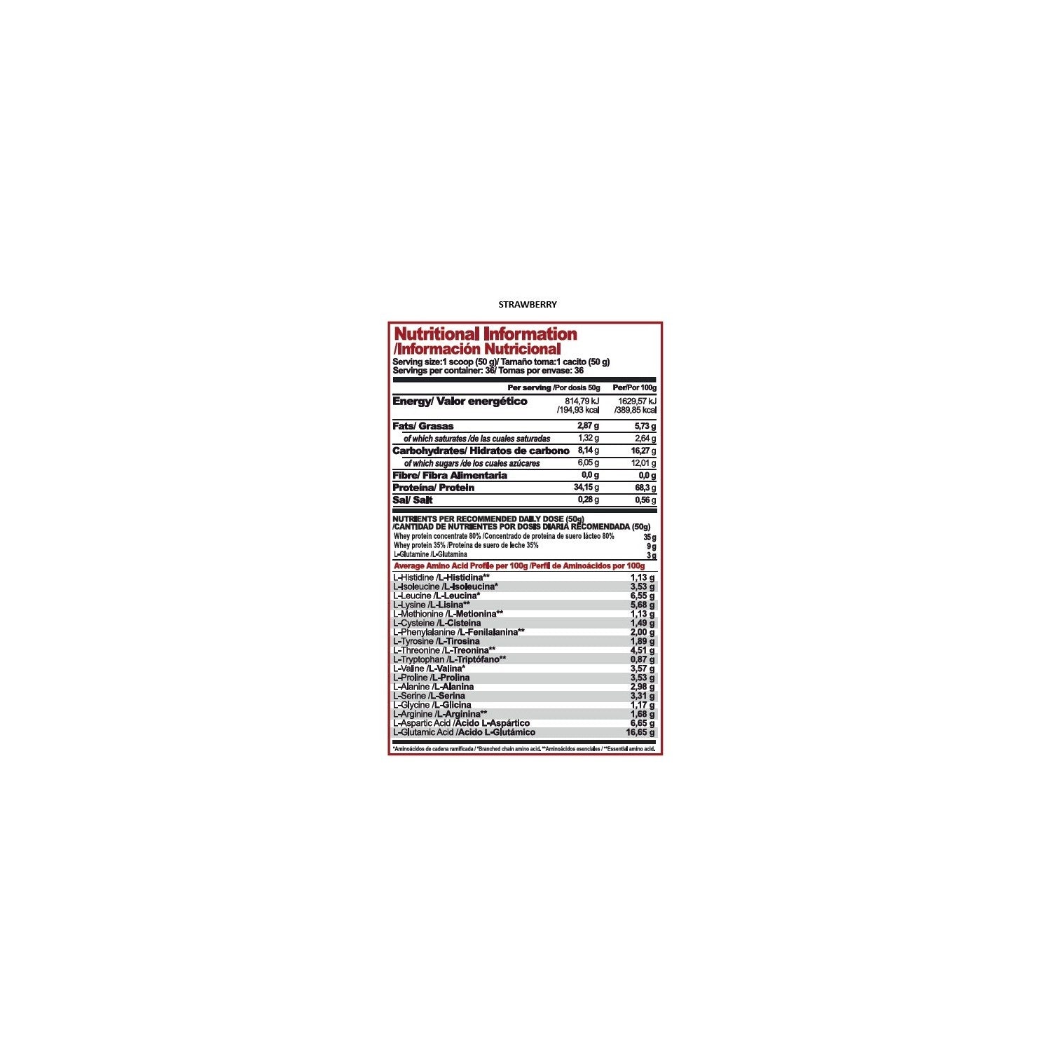 Whey Boost | Proteína de Calidad | 1.8kg-27,22€/kg