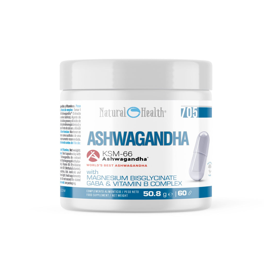 Ashwagandha KSM-66 60 Cáp.
