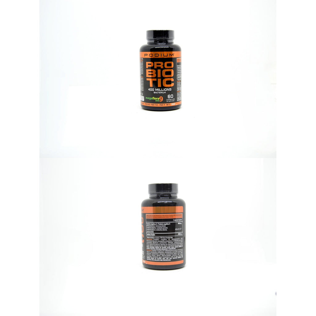 Probióticos Megaflora9 | 60 cápsulas | Probiotic Podium