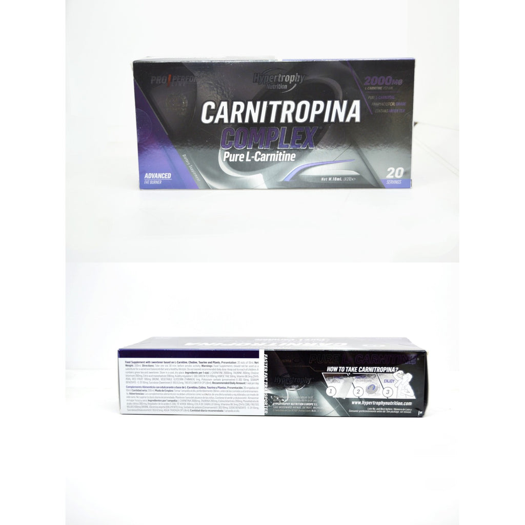 Carnitropina Complex | Potencia tu energía y metabolismo | 20 Viales